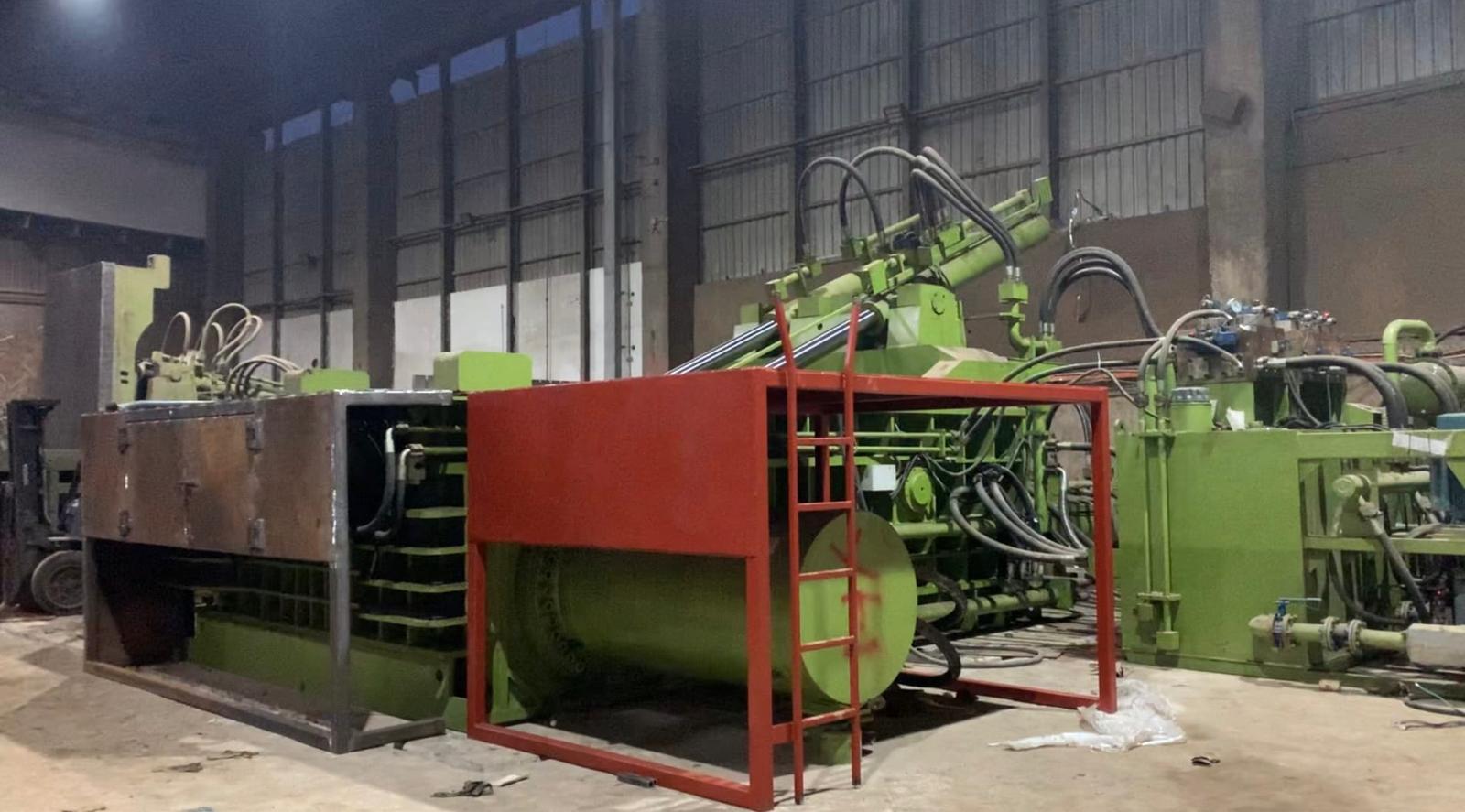 Industrial baler and heavy equipment
